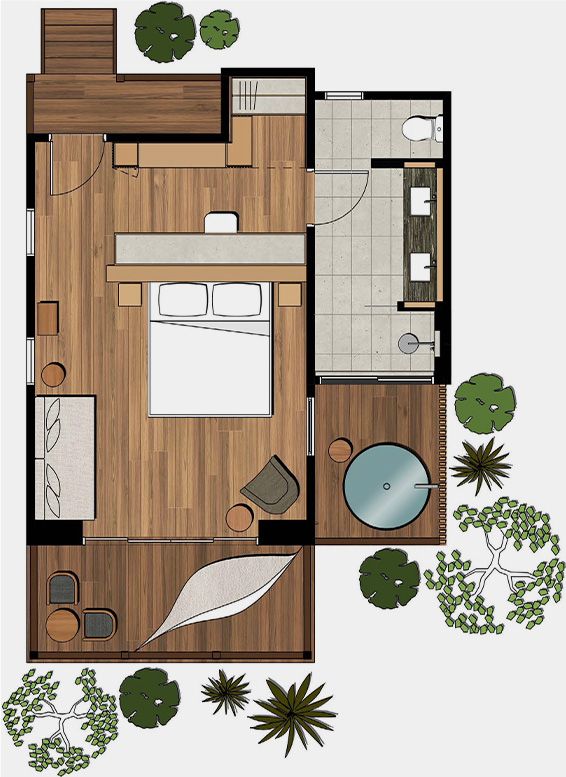 Riverhouse floorplan