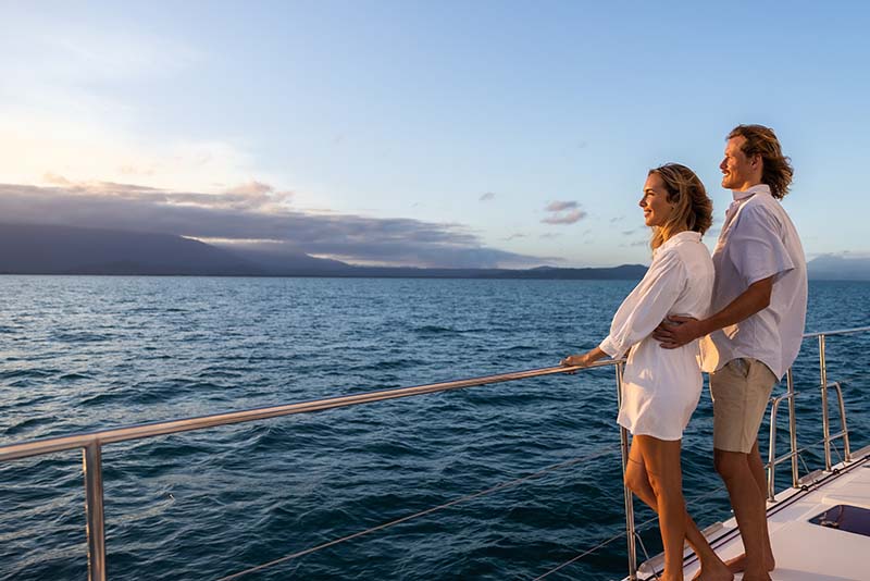 2 Coral Sea Sunset Sailing